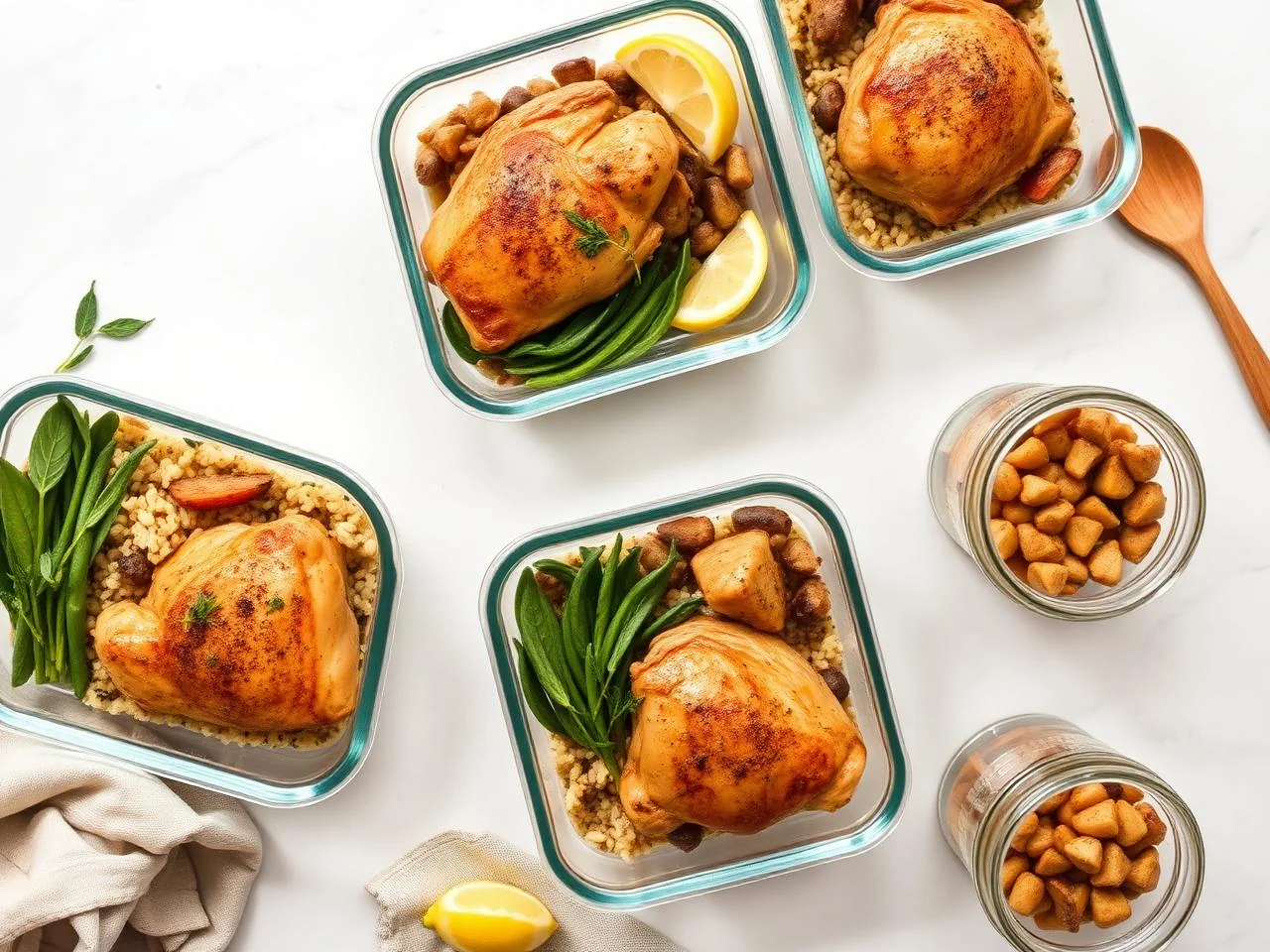 Baked Chicken Thighs