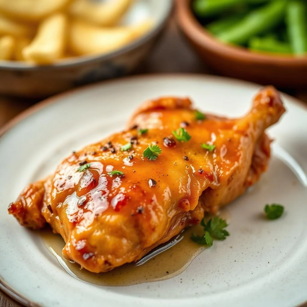 Baked Chicken Thighs With Honey