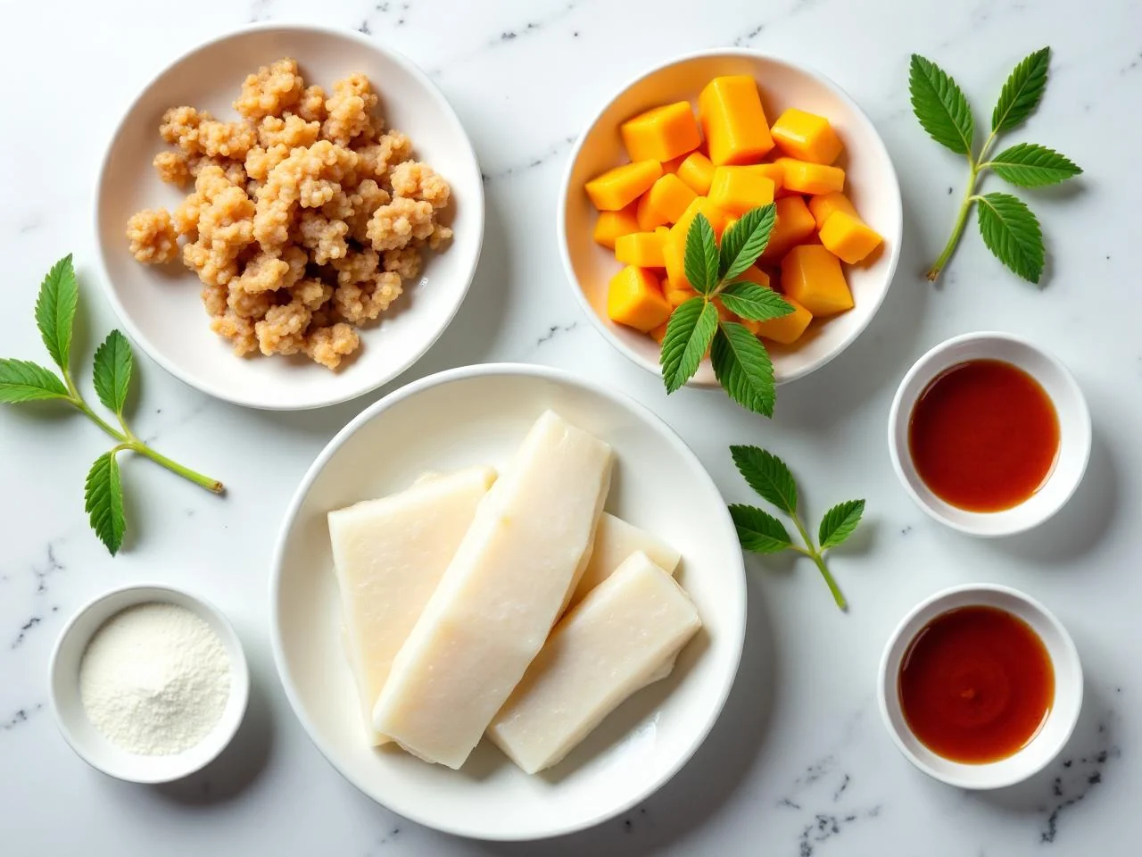 Ingredients for Baked Cod