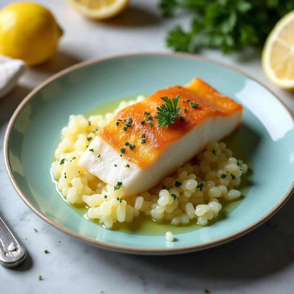 Baked Cod with Lemon and Garlic