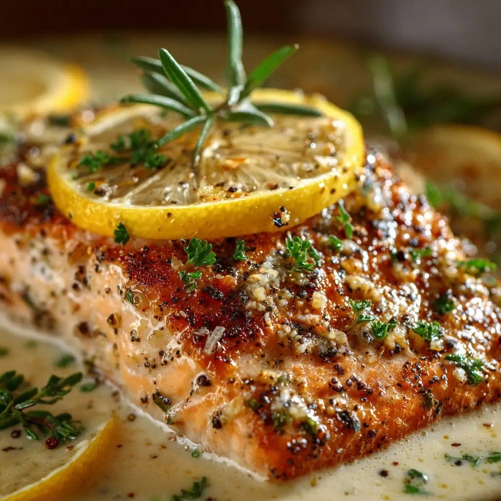Baked Dijon Salmon (Easy, Flav