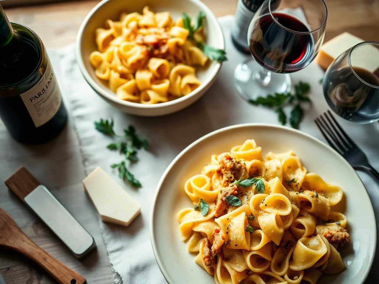 Baked Farfalle