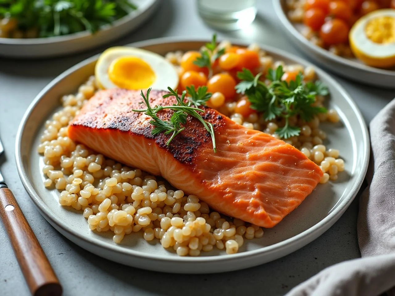 Baked Garlic Butter Salmon