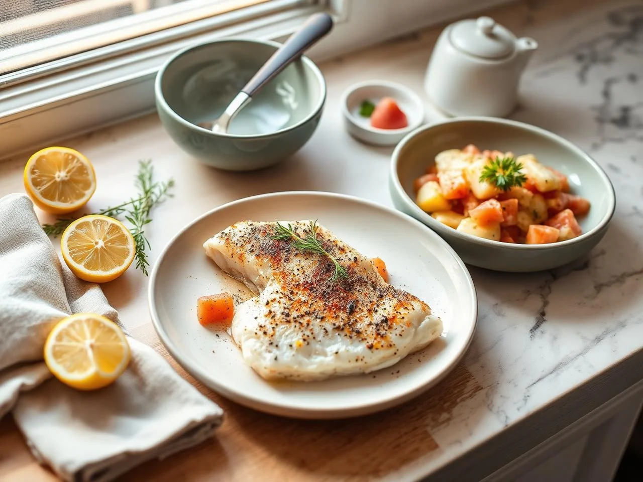 Baked Haddock