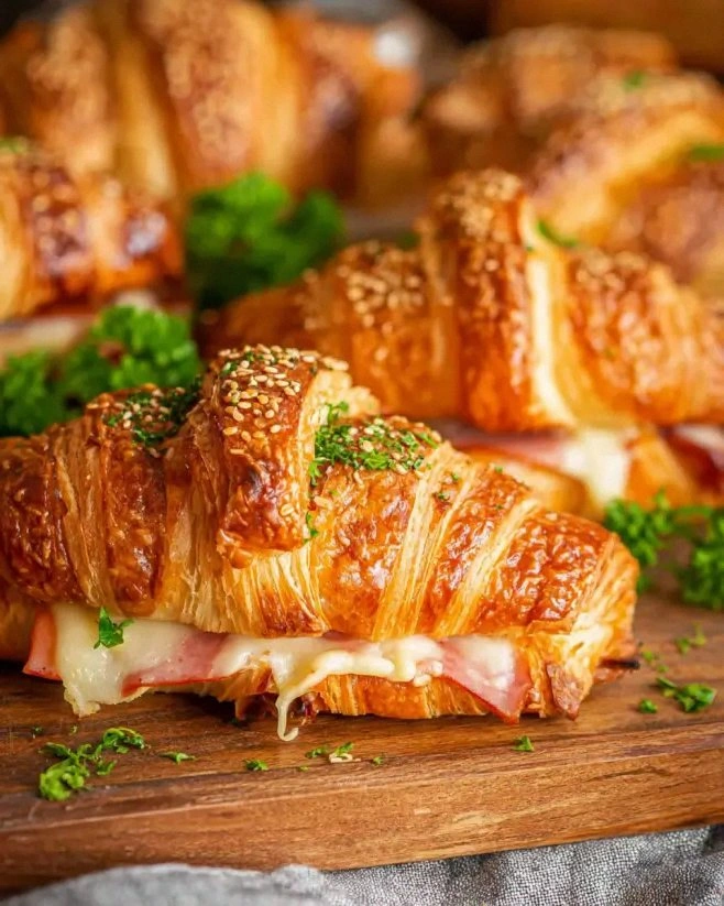 Baked Ham and Cheese Croissants: A Delicious Recipe Guide