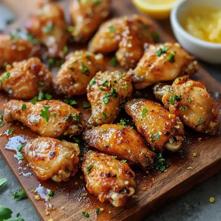 Baked Lemon Garlic Chicken Win