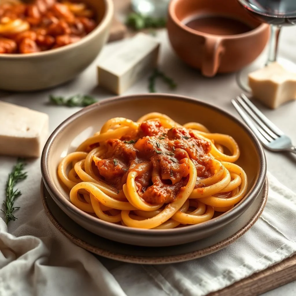 Baked Mostaccioli