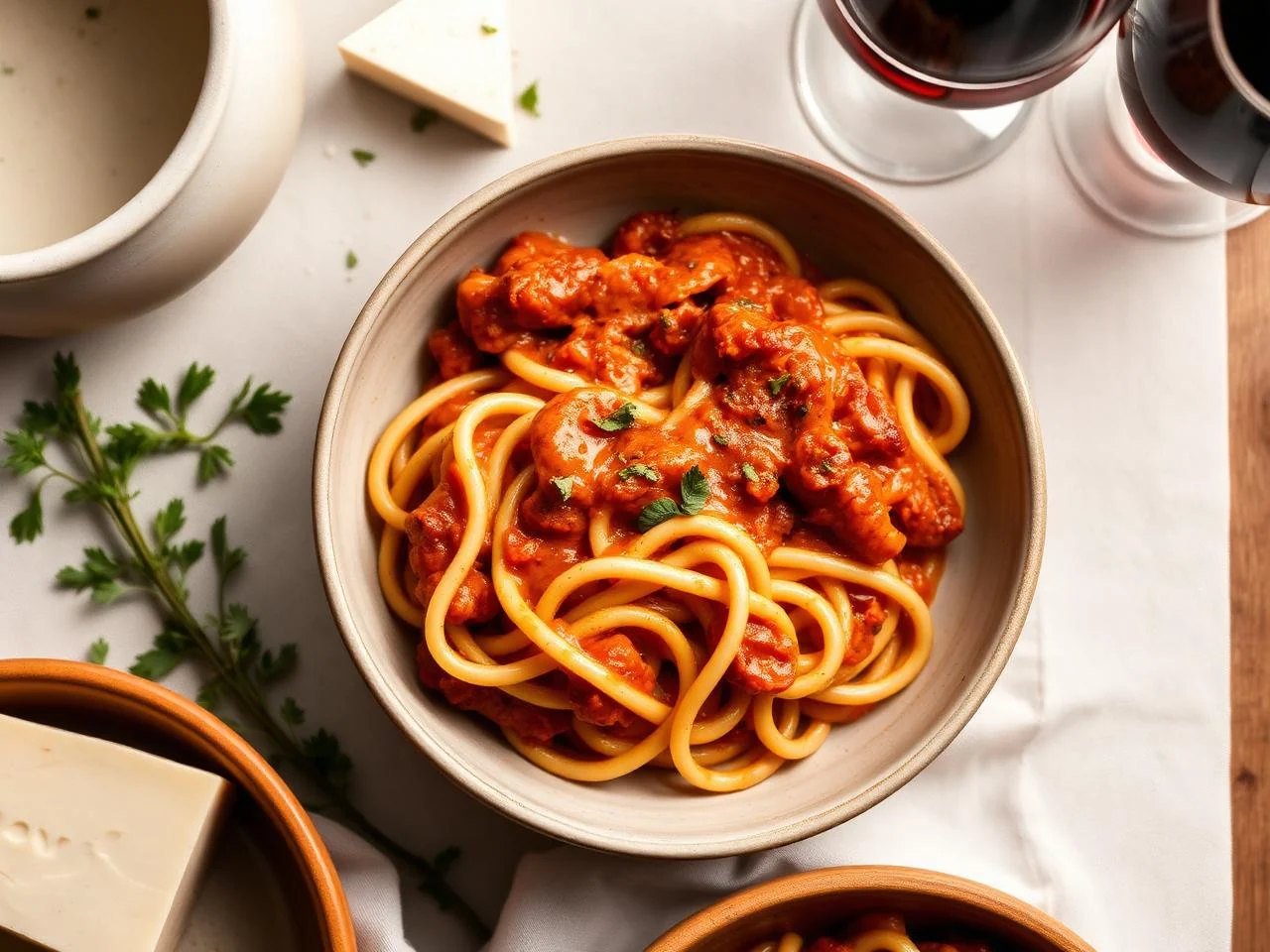 Baked Mostaccioli