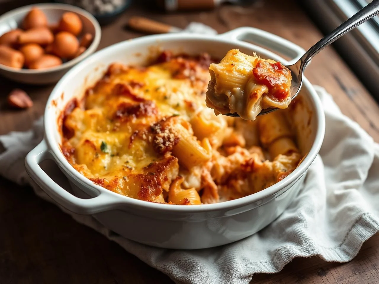 Baked Mostaccioli