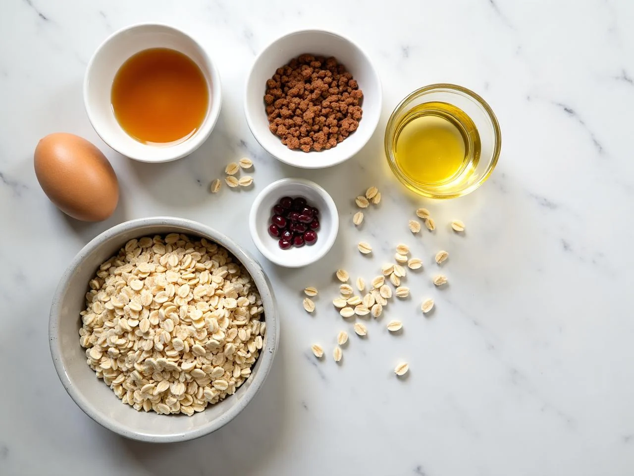 Ingredients for Baked Oatmeal