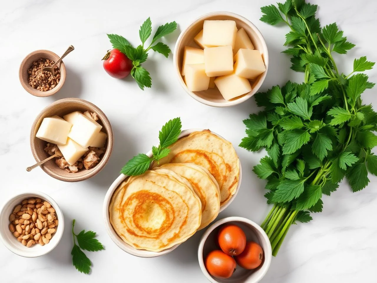 Ingredients for Baked Pancakes