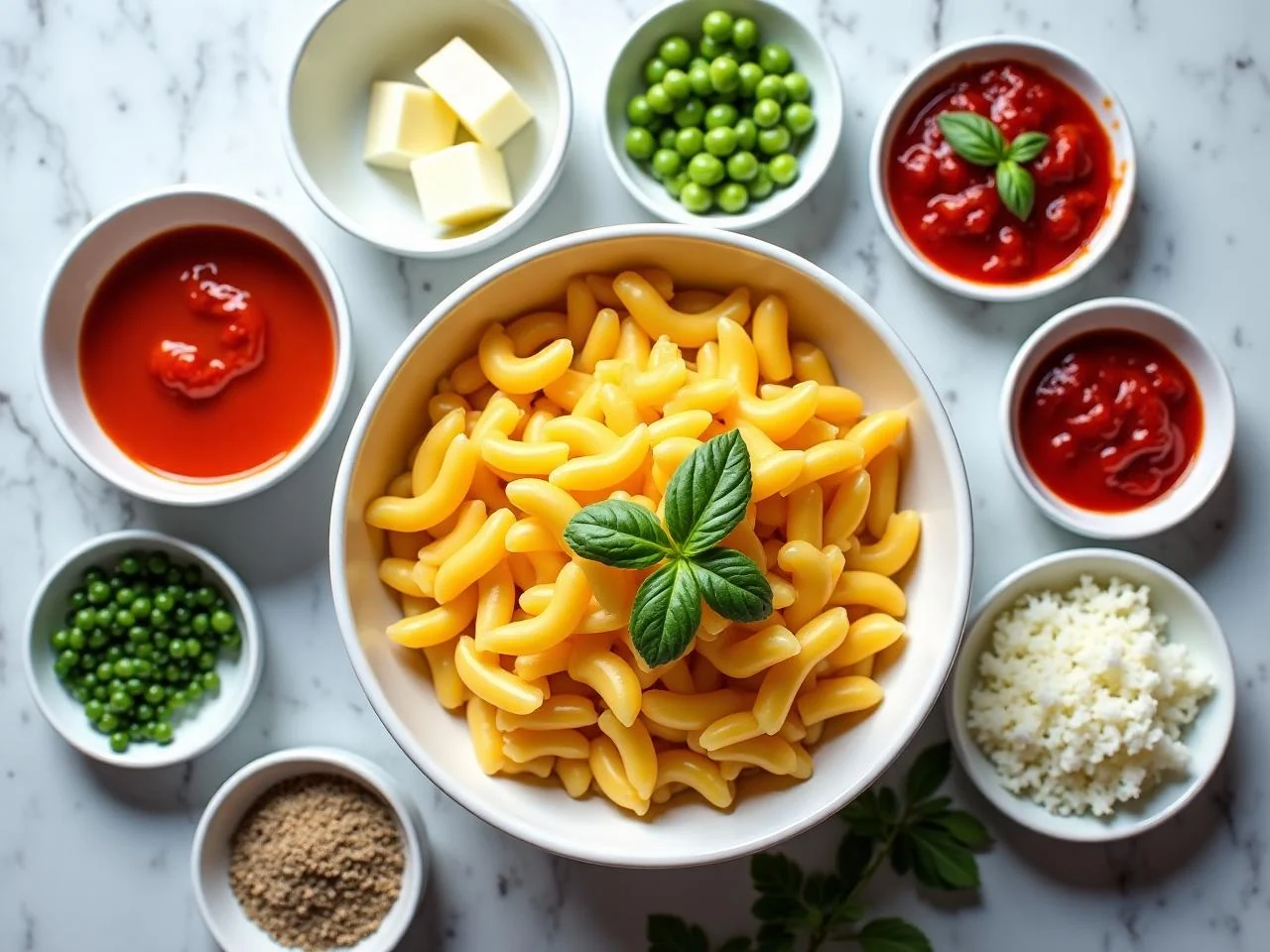 Ingredients for Baked Pasta alla Norma