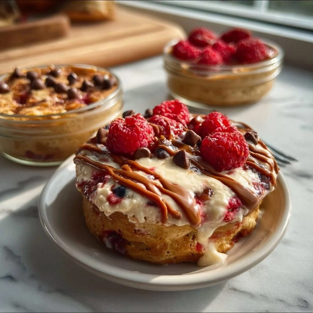 Baked Protein Pancake Bowls – 