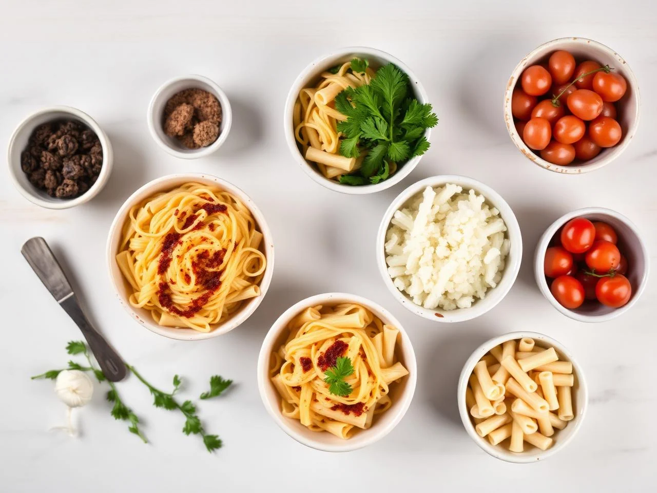 Ingredients for Baked Rotini