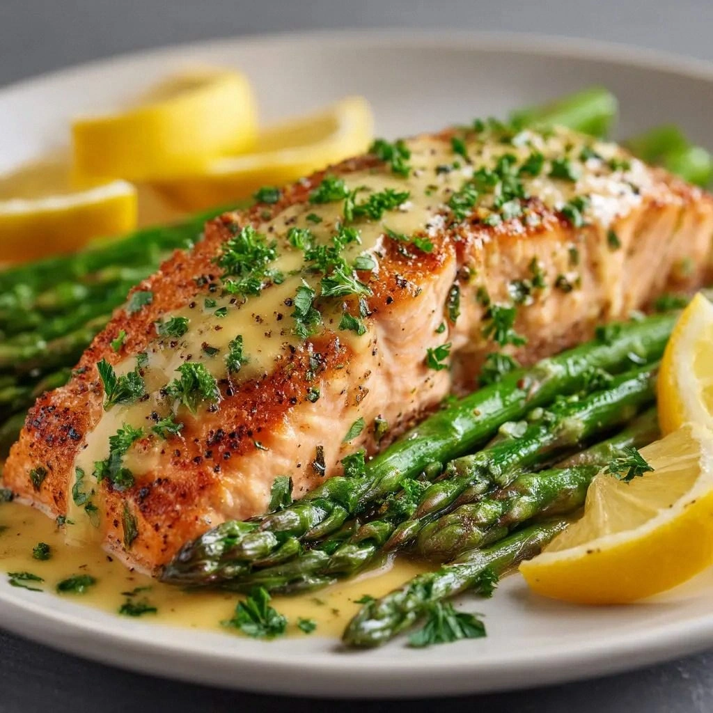 Baked Salmon in Foil (Easy, Fl