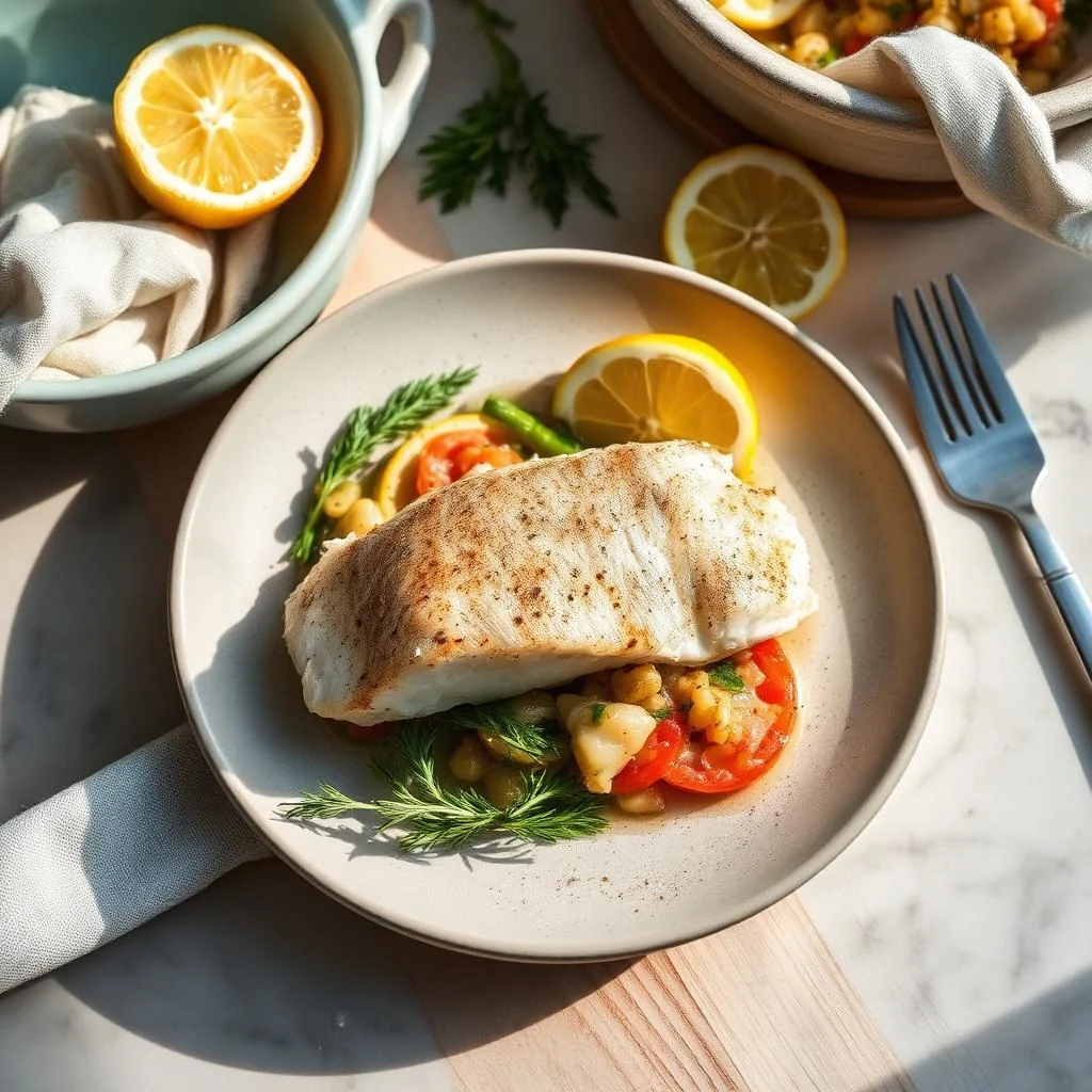 Baked Sea Bass