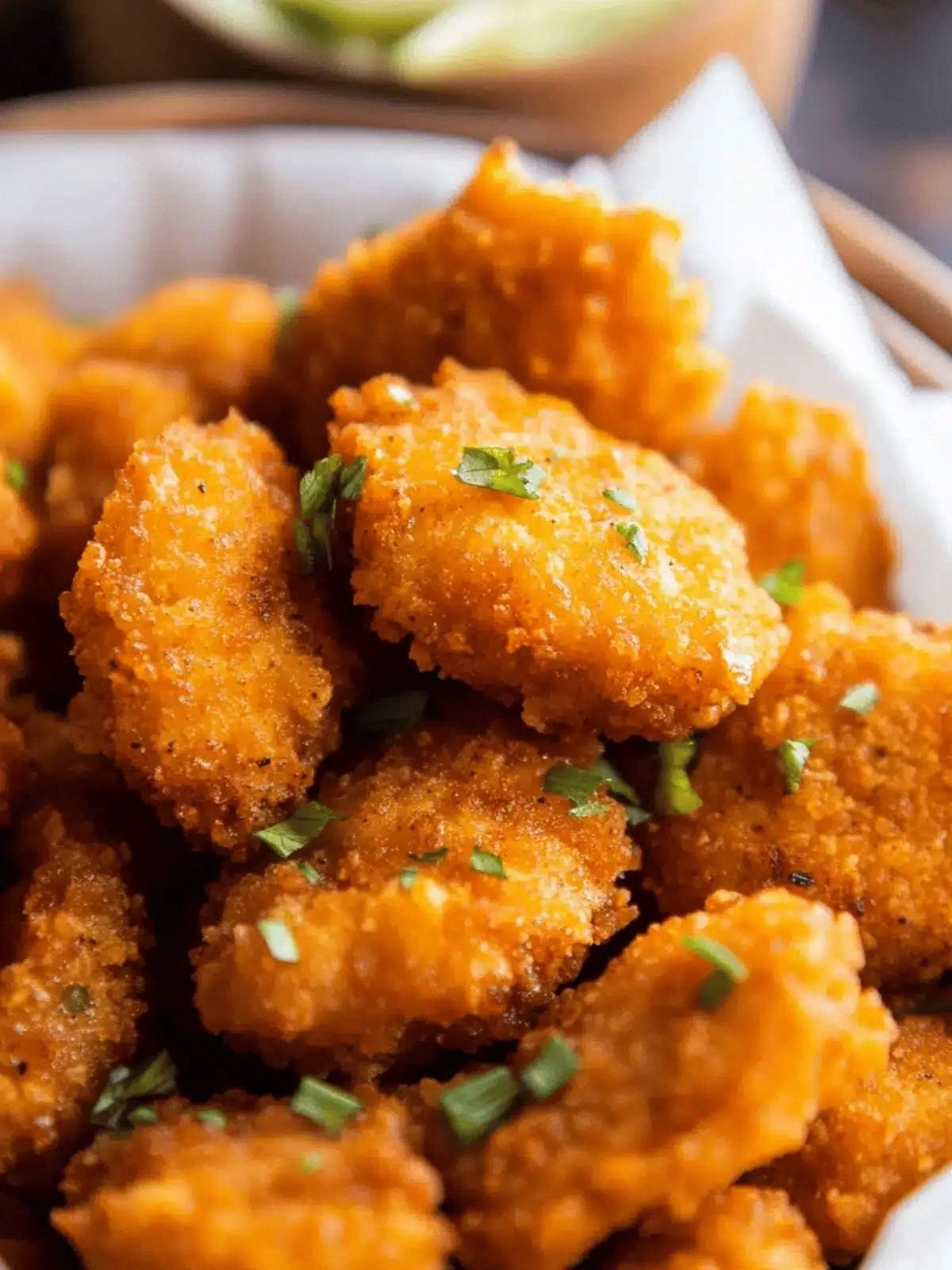 Baked Spicy Chicken Nuggets Th