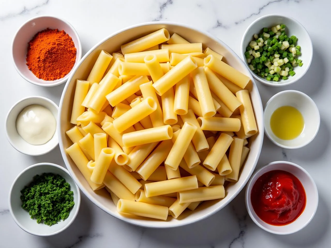 Ingredients for Baked Ziti