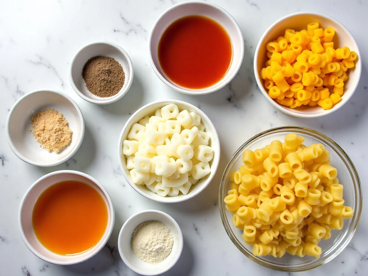 Ingredients for Baked Ziti