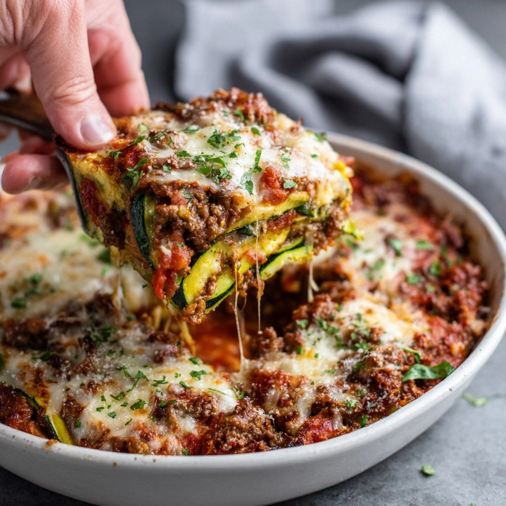 Baked Zucchini and Cheese