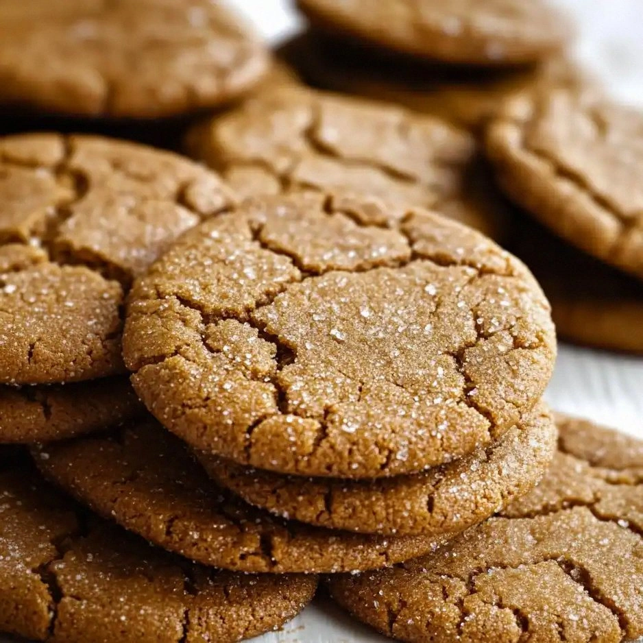 Bakery Style Molasses Cookies 