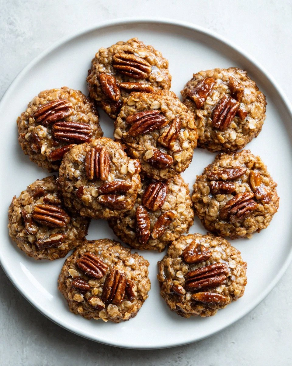 Bakery Style Pecan Pie Oatmeal Cookies: Irresistibly Delicious!