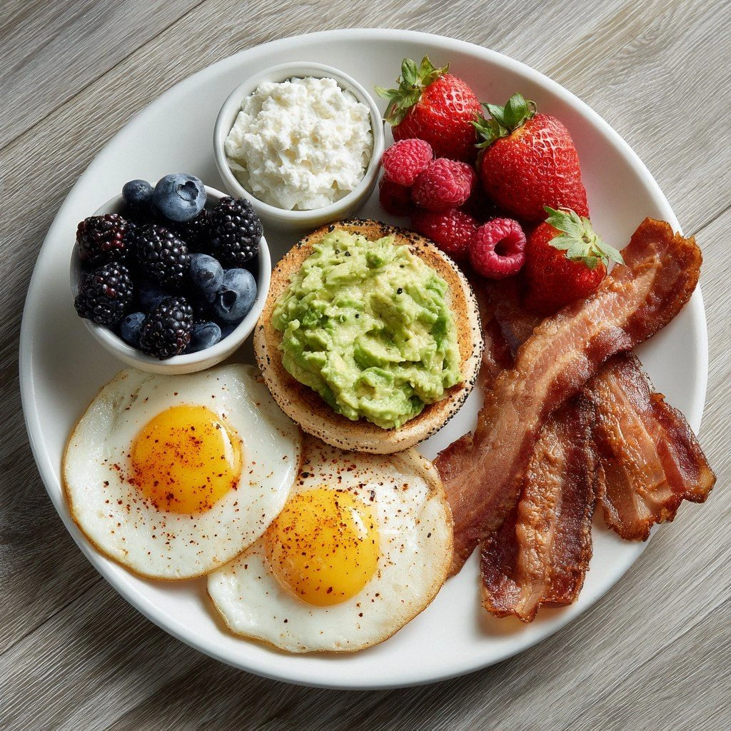 Balanced High Protein Breakfas