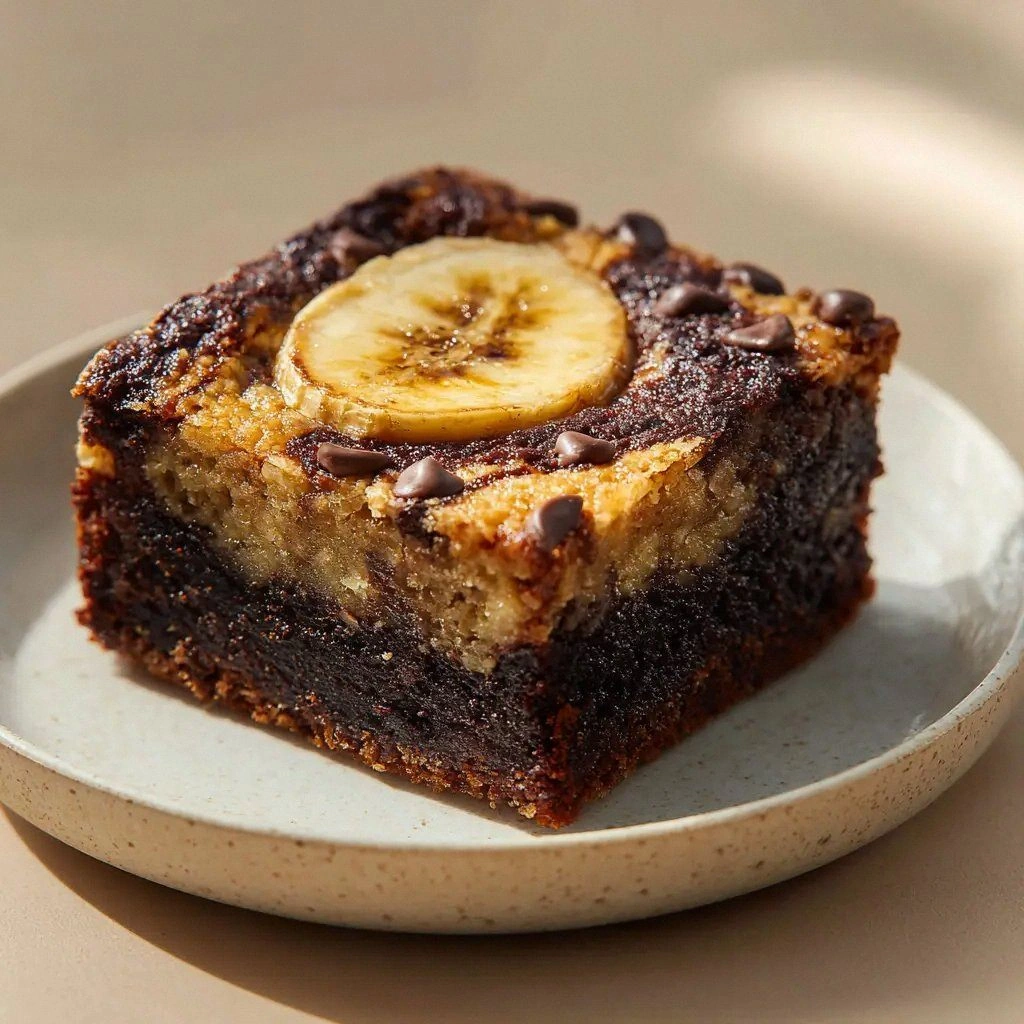 Banana Bread Brownies: The Ult