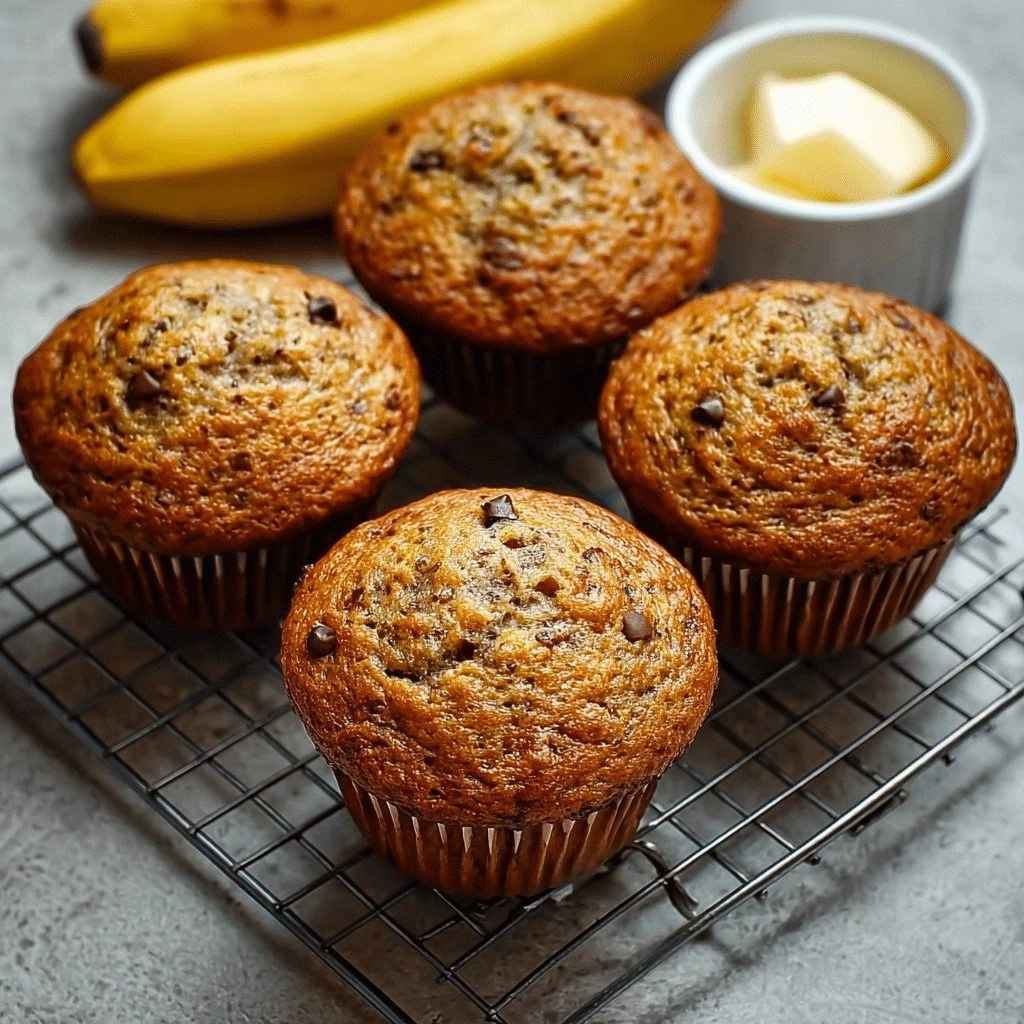 Banana Bread Muffins