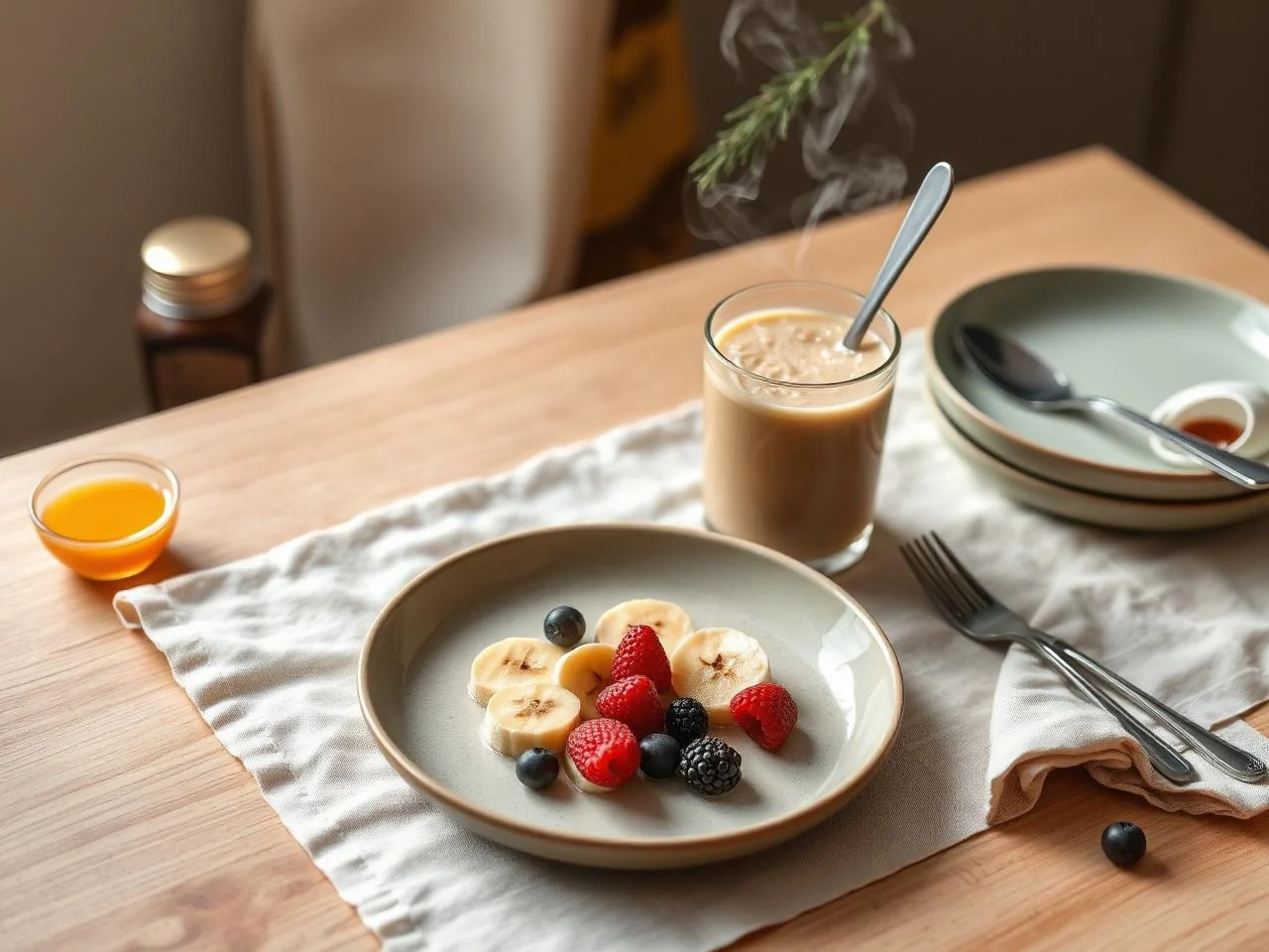 Banana Honey Smoothie