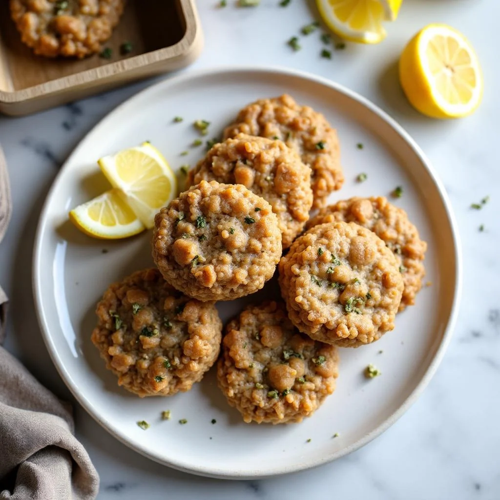 Banana Oatmeal Breakfast Cookies