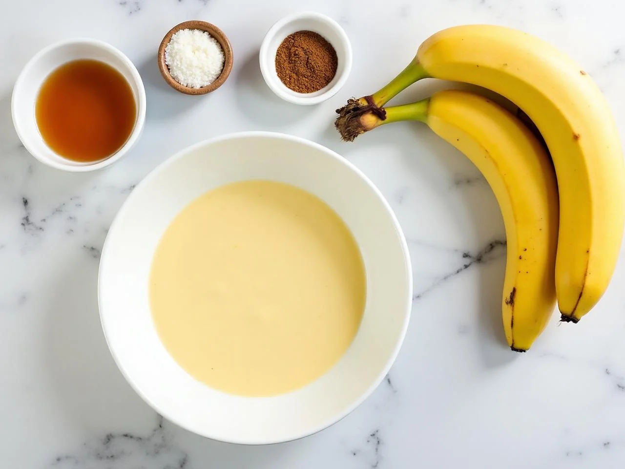 Ingredients for Banana Pudding