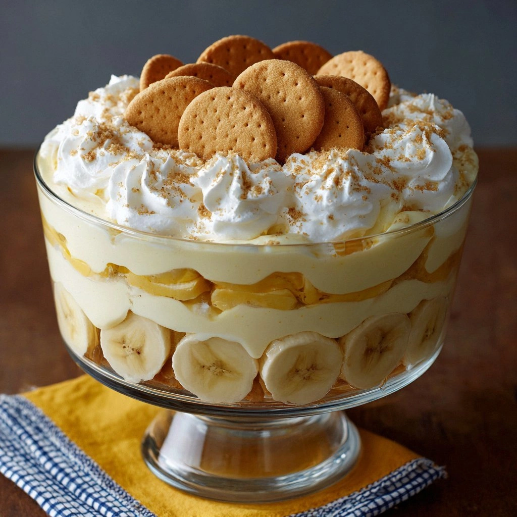 Banana Pudding with Nilla Wafe