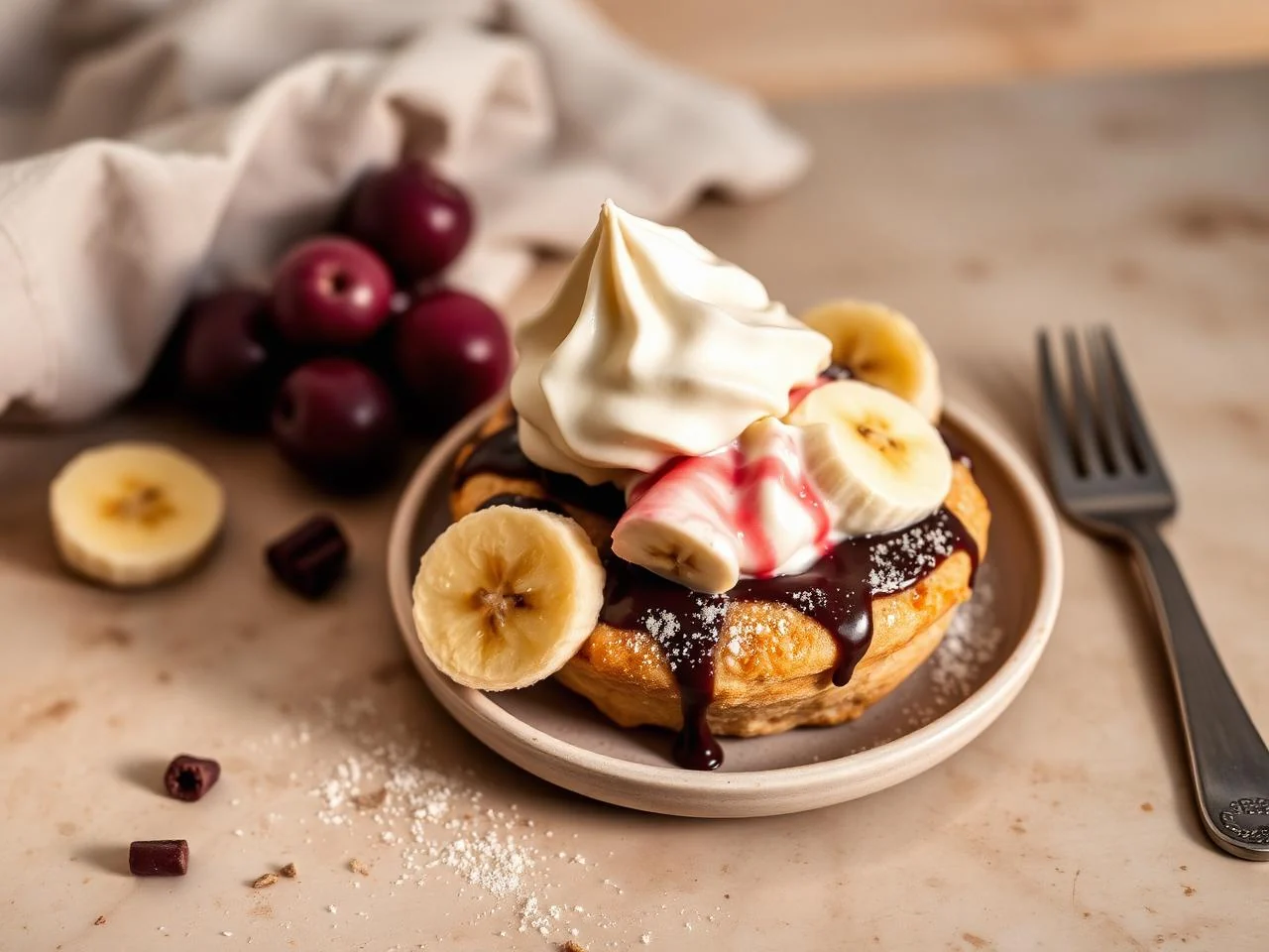 Banana Split Ice Cream