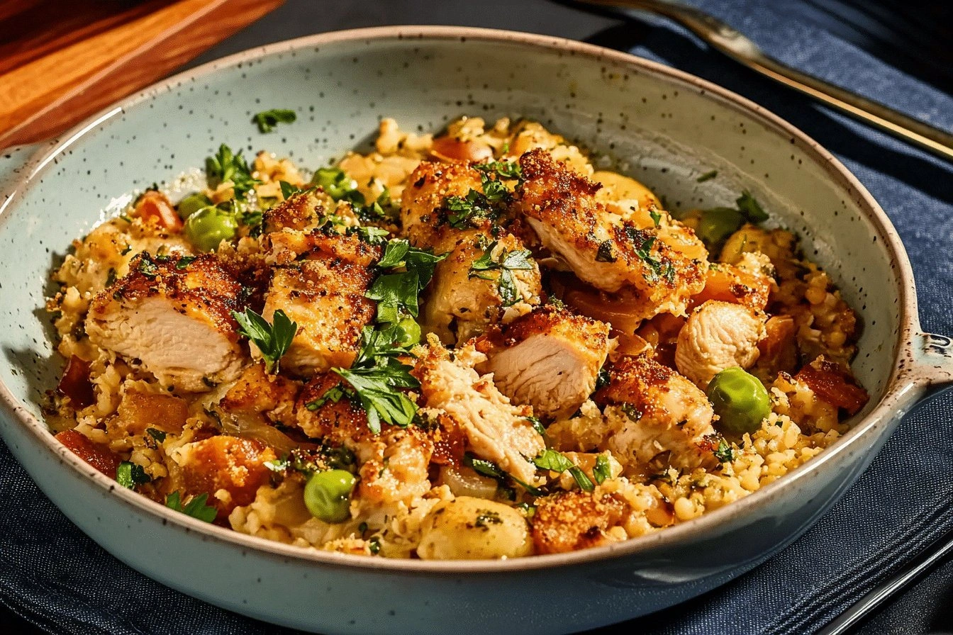 Bang Bang Chicken Casserole