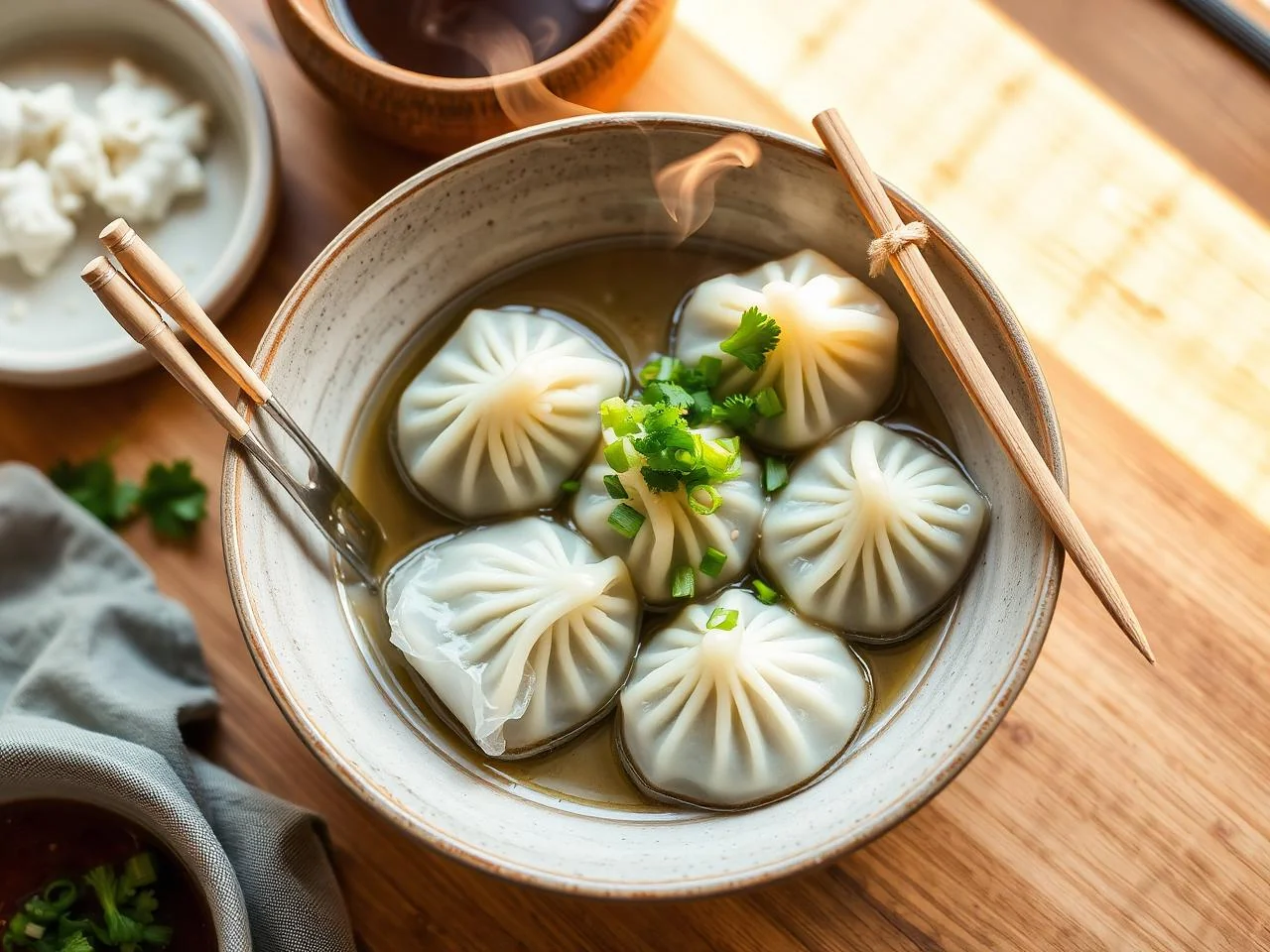 Banh Bot Loc Vietnamese Clear Dumplings