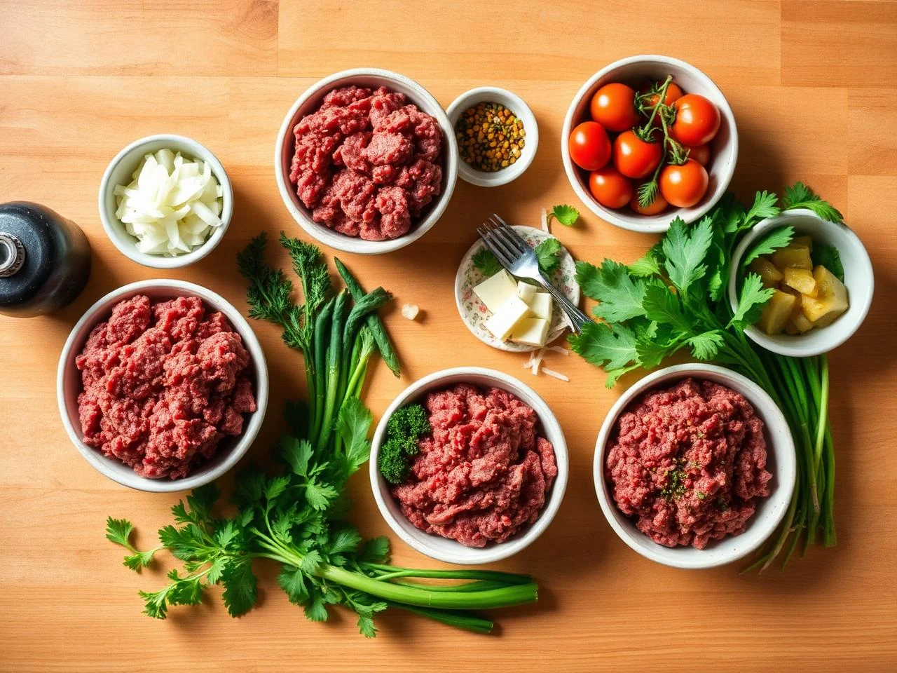 Ingredients for Barbecue Meatloaf