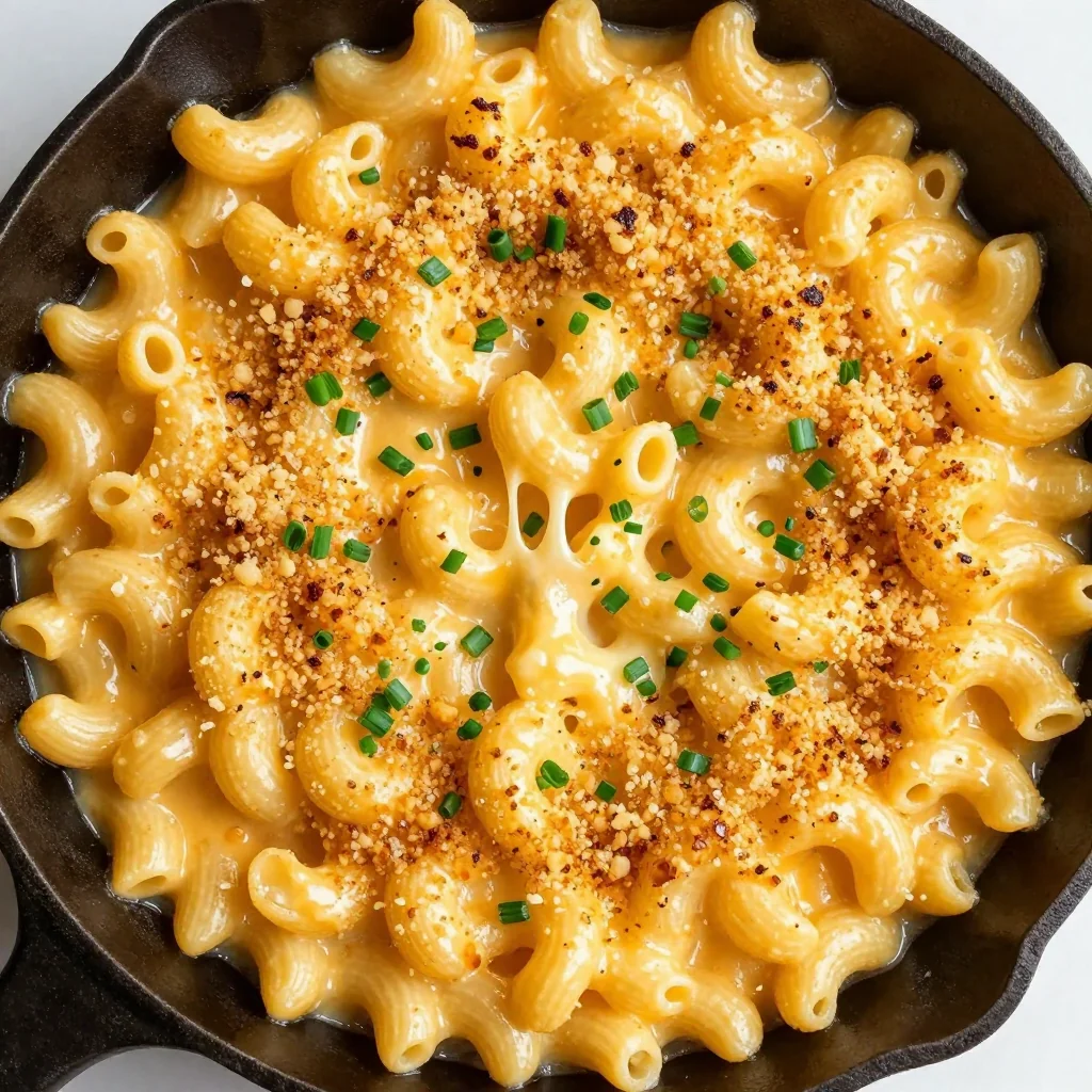 Macaroni And Cheese That Is Baked And Bubbly