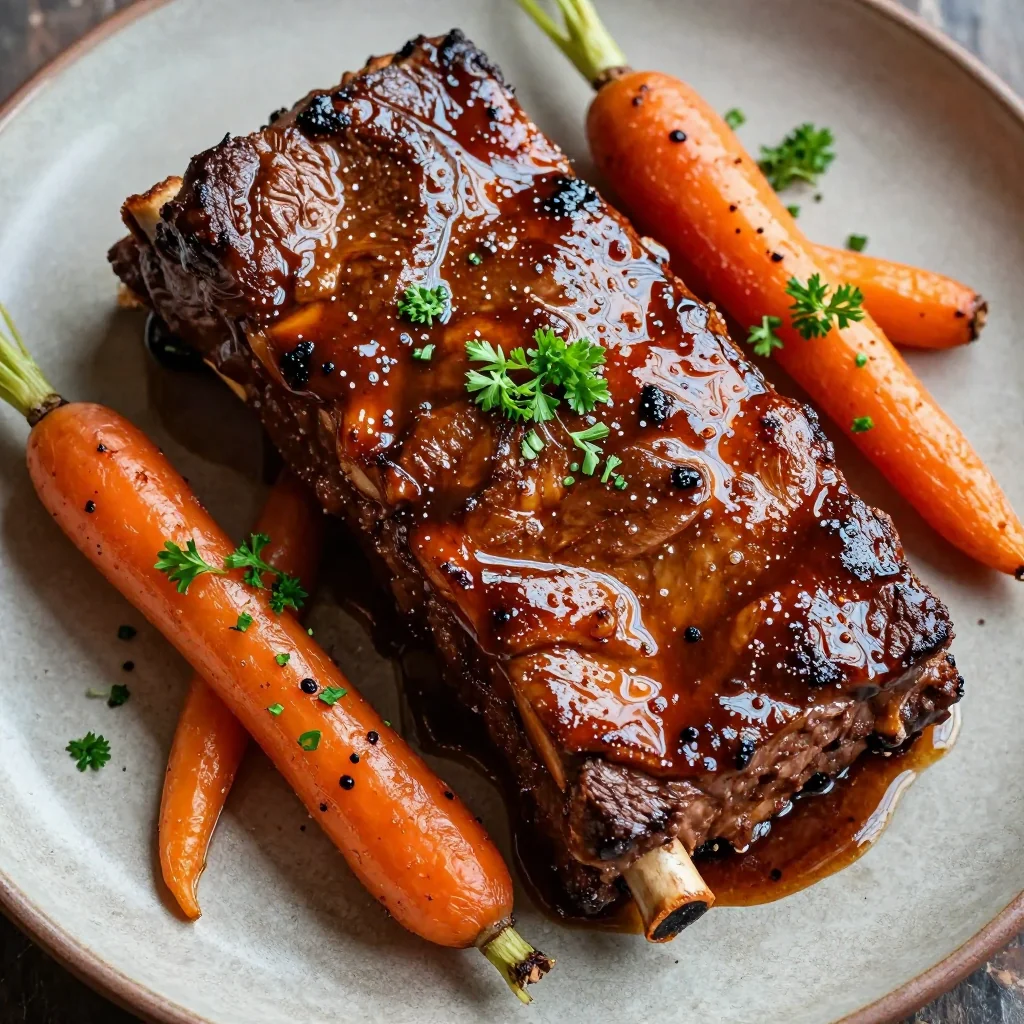 Easy Slow Cooker Beef Ribs for Hearty January Dinner