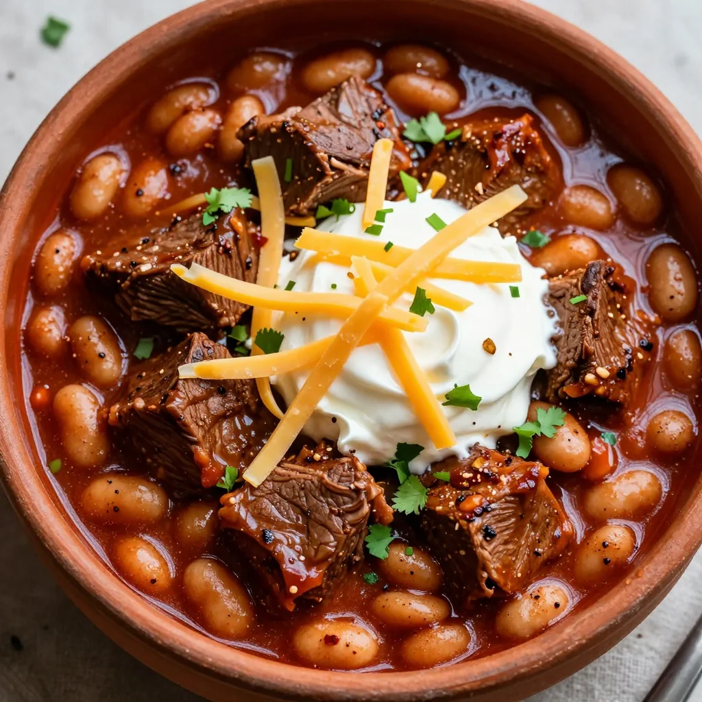 Tender Slow Cooker Venison Chili with Beans