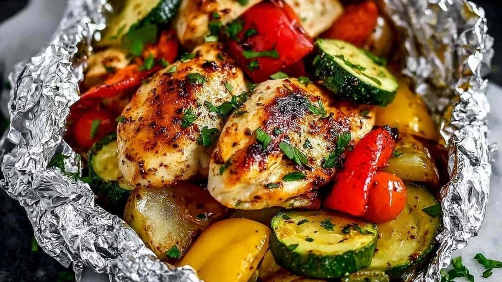 BBQ Chicken and Veggie Grill P