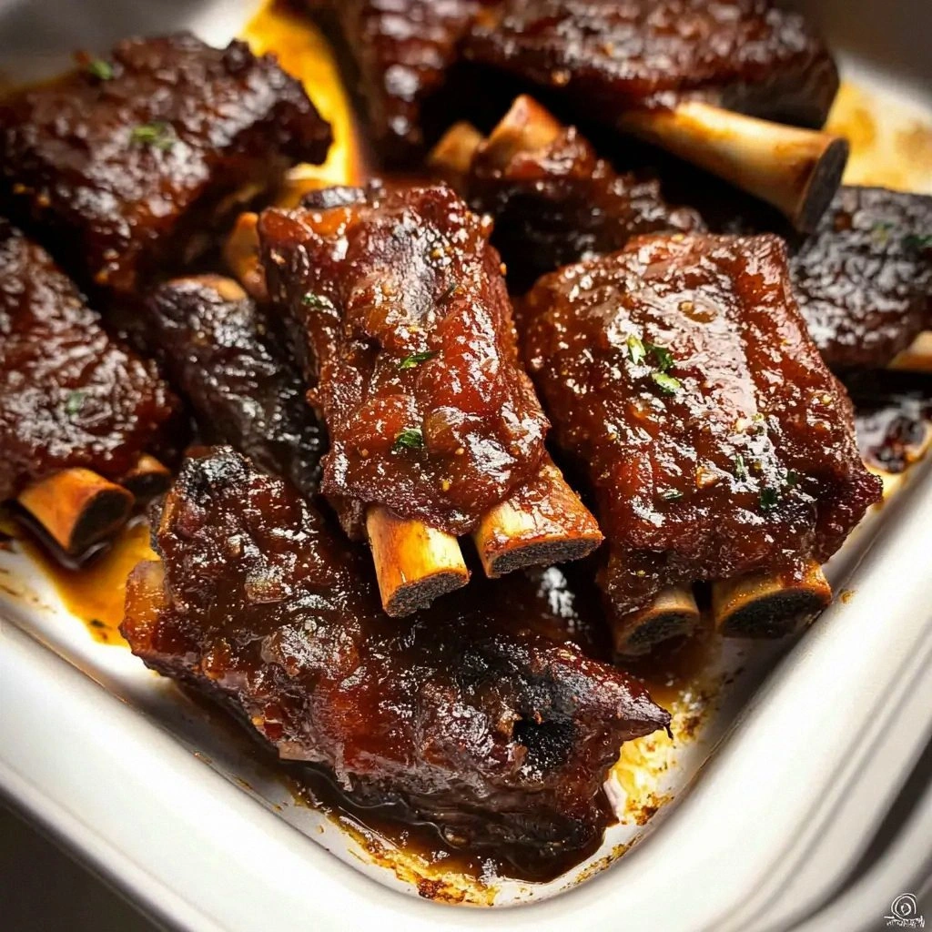 BBQ Crockpot Beef Ribs Recipe