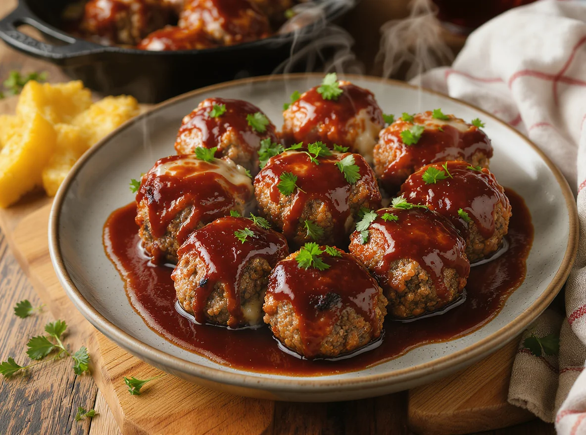 BBQ Mini Meatloaves