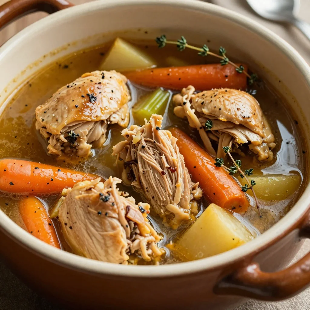creamy chicken and root vegetable stew for cozy january family meals