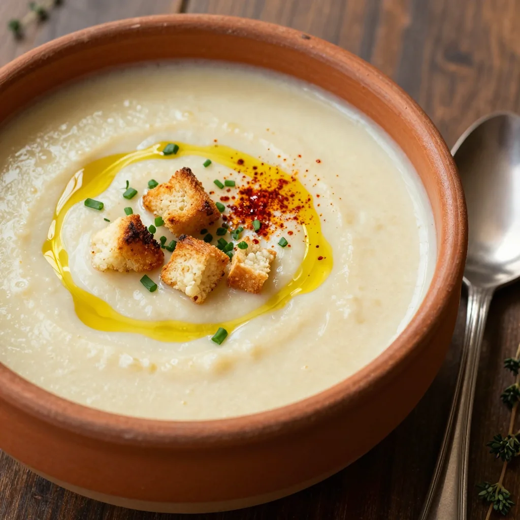 Creamy Cauliflower Soup That Tastes Indulgent