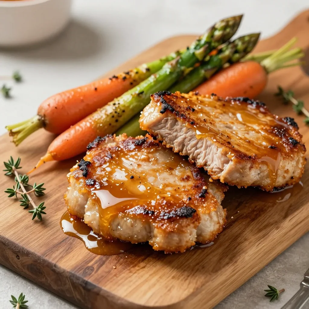 Baked Honey Mustard Pork Chops for a Sweet and Tangy Dinner