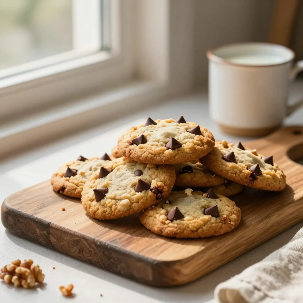 Chocolate Chip Walnut Cookies Soft and Chewy