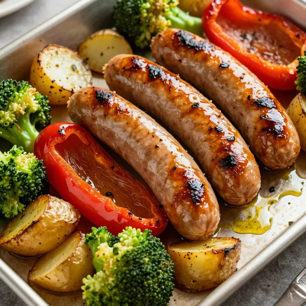Sheet Pan Sausage and Veggies for Busy Nights