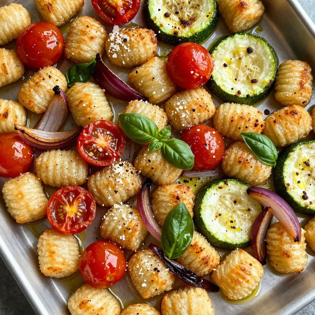 Sheet Pan Gnocchi with Veggies for Easy Meal Prep
