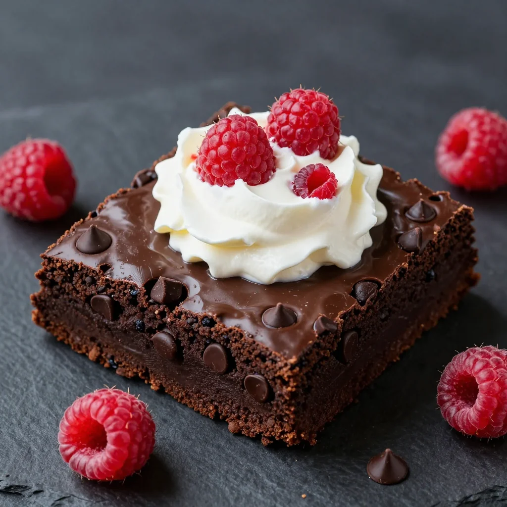 High Protein Black Bean Brownies for Dessert